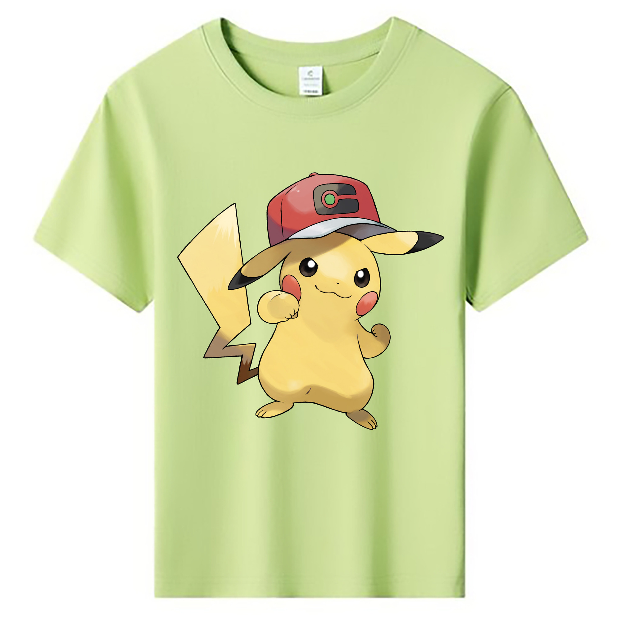 （画像用） ポケットモンスター Pokémon 綿100％キッズTシャツ（フロントプリント）